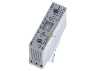 Ansicht oben links WAGO 286-752 Optokoppler-Baustein 24V/24VDC 500mA 