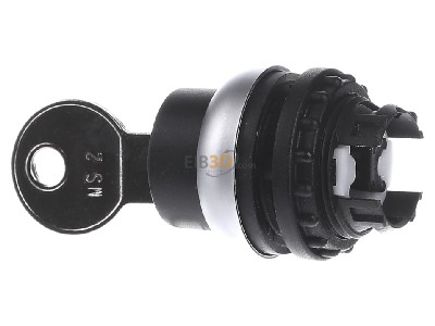 View on the right Eaton M22-WRS-MS2 Key actuator black IP66 
