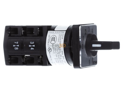 View on the left Eaton TM-2-8551/E 10-step control switch 0-p 10A 
