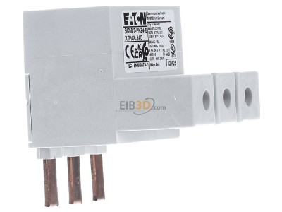 View on the left Eaton BK50/3-PKZ4-E Busbar terminal 50mm� 
