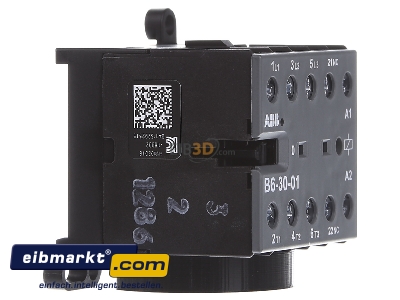 Ansicht links ABB Stotz S&J GJL1211001R8015 Kleinschtz B6-30-01-400AC