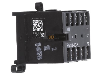 View on the left ABB B6-30-10-F-400AC Magnet contactor 380...415VAC 
