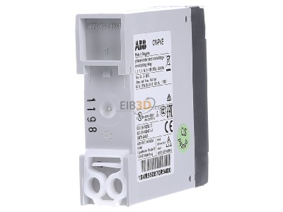 Back view ABB CM-PVE Phase monitoring relay 185...460V 

