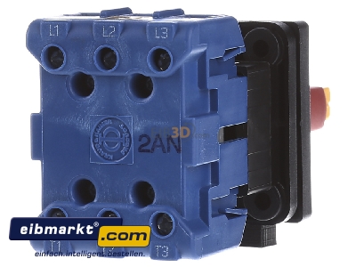 Back view Kraus&Naimer KG20A T203/04E Off-load switch 
