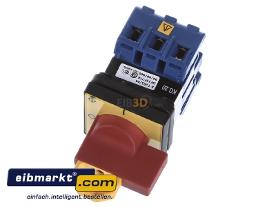 View up front Kraus&Naimer KG20A T203/04E Off-load switch 
