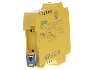 Ansicht hinten Phoenix PSR-SCP-24UC/ESA4/3X Sicherheitsrelais f.Not-Aus-/Schutz�b. 