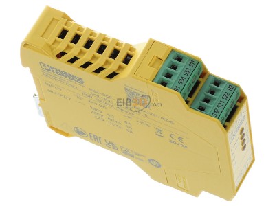Ansicht oben links Phoenix PSR-SCP-24UC/ESA4/3X Sicherheitsrelais f.Not-Aus-/Schutz�b. 