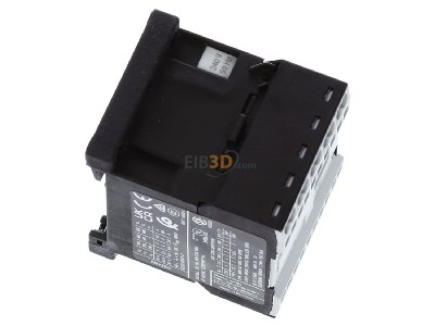 Ansicht oben links Eaton DILEM-10-C(240V50HZ) Leistungssch�tz 1S AC3/400V:4kW 3p 