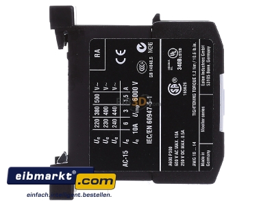 Ansicht links Eaton (Moeller) DILER-40-G(48VDC) Hilfsschtz DC 4S 