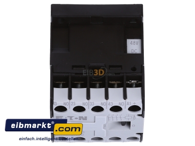 Ansicht oben vorne Eaton (Moeller) DILER-40-G(48VDC) Hilfsschtz DC 4S 