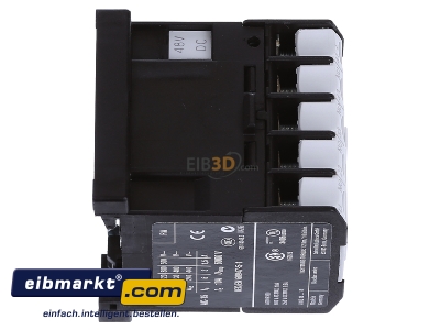 Ansicht oben links Eaton (Moeller) DILER-40-G(48VDC) Hilfsschtz DC 4S 