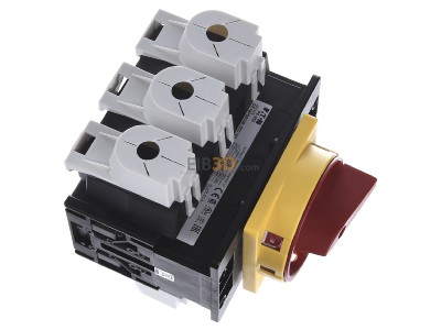 Ansicht oben links Eaton P5-250/EA/SVB Hauptschalter Einbau 