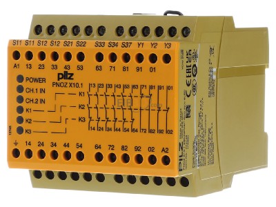 Frontansicht Pilz PNOZ X10.1 #774746 Not-Aus-Schaltger�t 230-240AC6n/o4nc6LED PNOZ X10.1 774746