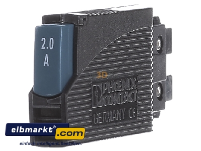 Frontansicht Phoenix Contact 0712217 Sicherungsautomat Thermisch TCP_2A