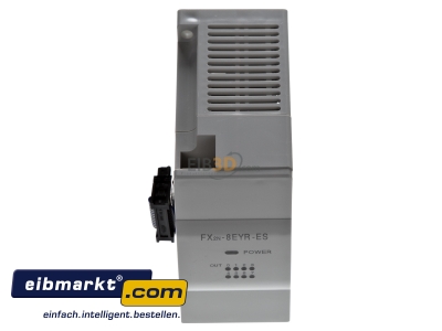 View up front PLC digital I/O-module 0In/8Out FX2N-8EYR-ES/UL Mitsubishi Electric FX2N-8EYR-ES/UL
