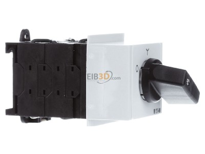 View on the left Eaton T0-4-8410/IVS Off-load switch 3-p 20A 
