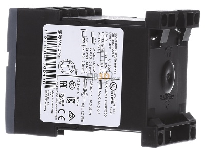 View on the right Siemens 3RP2005-1AP30 Timer relay 0,05...360000s AC 24V DC 24V 
