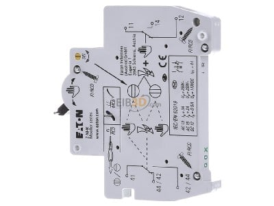 Ansicht rechts Eaton Z-NHK Ausl.-Signalschalter 2W,schraubbar 