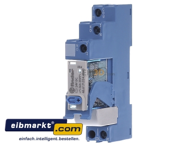 Front view Finder 4C.01.9.024.4050 Switching relay DC 24V 16A

