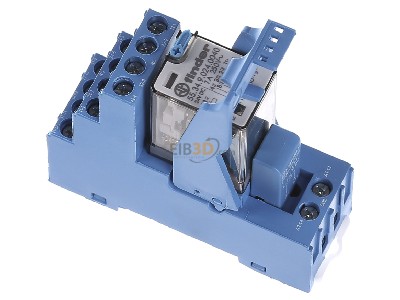 Top rear view Finder 59.34.9.024.0010 Switching relay DC 24V 7A 
