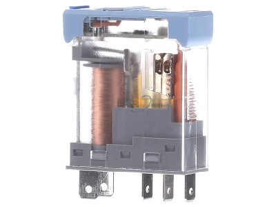 Ansicht hinten Comat C10-A10X/DC24V-Relec Interface-Relais IRC blau 5-pin, 1 CO, X=LED 
