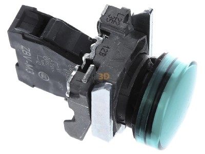 Ansicht oben links Schneider Electric XB4BVM3 Leuchtmelder gn, m.LED-Mod.230V 