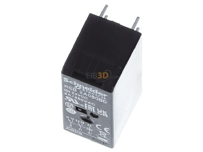Ansicht oben vorne Schneider Electric RSB2A080BD Interface-Relais 2W,8A,24VDC 