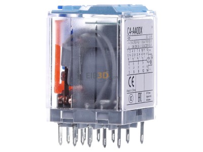 View on the left Comat C4-A40DX/DC24V-Relec Switching relay DC 24V 10A 
