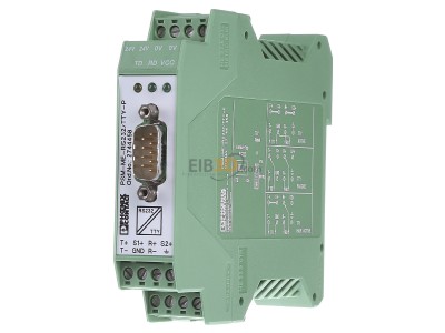 Frontansicht Phoenix PSM-ME-RS232/TTY-P Schnittstellen-Konverter 2 Kanal 