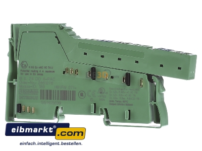 Front view Phoenix Contact IB IL 24 DO 4-PAC Fieldbus digital module 0 In / 4 Out - 
