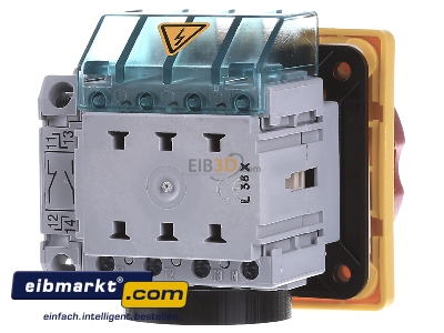 Back view Siemens Indus.Sector 3LD2003-2EP53 Safety switch 4-p 7,5kW 

