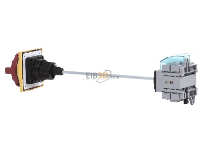 Ansicht rechts Siemens 3LD2814-0TK53 Haupt-/Not-Aus-Schalter 3p. 125A 45kW/400V 