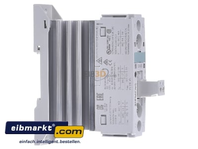 Ansicht links Siemens Indus.Sector 3RF2310-1AA24 Halbleiterschtz 10A 40Grd C 48-460V 