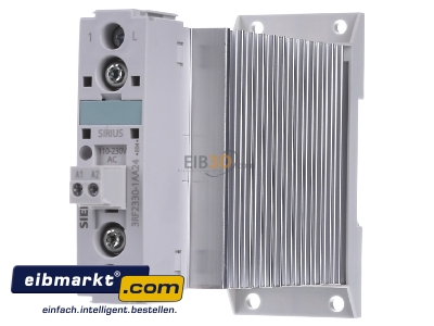 Frontansicht Siemens Indus.Sector 3RF2330-1AA24 Halbleiterschtz 30A 40Grd C 48-460V 