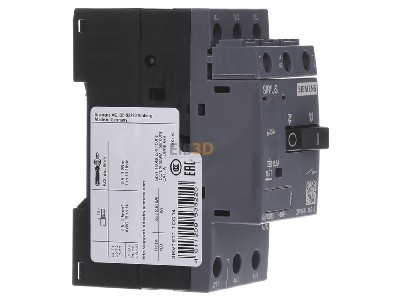 View on the left Siemens 3RV1611-1CG14 Circuit-breaker 2,5A 
