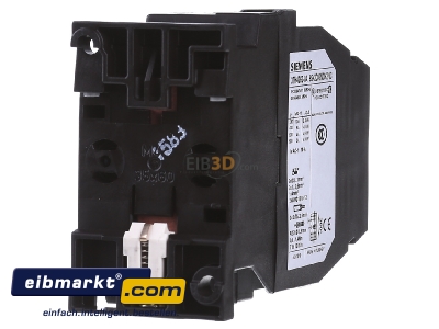 Back view Siemens Indus.Sector 3TH4262-0AG2 Contactor relay 110VAC 0VDC 2NC/ 6 NO - 

