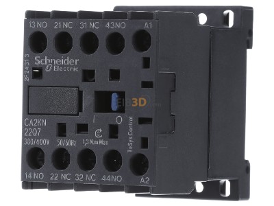 Frontansicht Schneider Electric CA2KN22Q7 Hilfsschtz 2S2 380/400V50/60HZ 