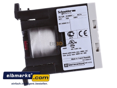 Ansicht links Schneider Electric CA2SK11B7 Hilfsschtz 1S1 24V 50/60HZ 