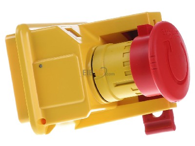 Ansicht links Schneider Electric GV2K04 Not-Aus-Pilztaster 
