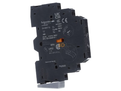 Ansicht links Schneider Electric GVAN113 Hilfsschalter 1S1� seitlich 