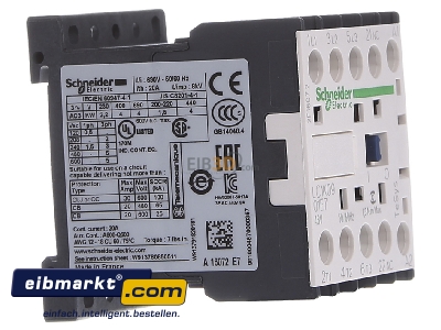 Ansicht links Schneider Electric LC1K0901E7 Schtz 3P 9A 