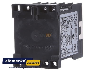 Ansicht hinten Schneider Electric LC1K0901E7 Schtz 3P 9A 
