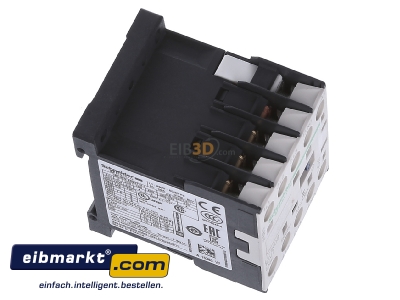 Ansicht oben links Schneider Electric LC1K0910V7 Schtz 3P 9A 