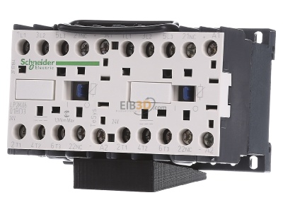 Frontansicht Schneider Electric LP2K0601BD3 Wendeschtz 3P 6A 24VDC 