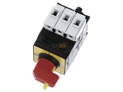 View up front Schneider Electric VVE0 Safety switch 3-p 7,5kW 
