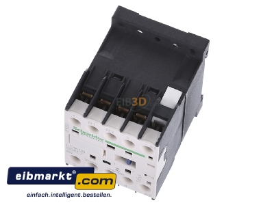 View up front Schneider Electric LC1K09008E7 Magnet contactor 9A 48VAC - 
