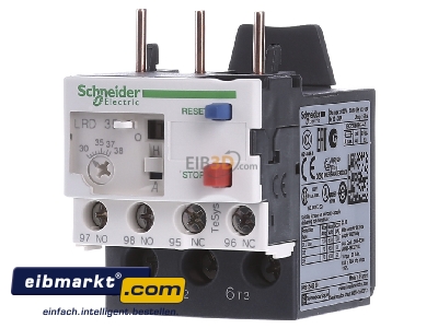 Front view Schneider Electric LRD35 Thermal overload relay 30...38A - 
