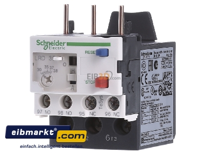 Frontansicht Schneider Electric LRD35 Motorschutz-Relais 30,00-38,00A 