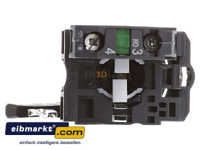 Front view Schneider Electric XB5AG21 Key switch 1NO/0NC 
