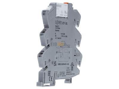 Ansicht links WAGO 857-304 Relaisbaustein steckbar 24VDC/5A 10mA 1W 